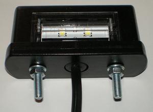 svítilna SPZ LED 12/24V ADR černá