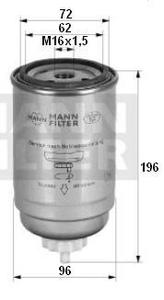 filtr palivový WK950/19